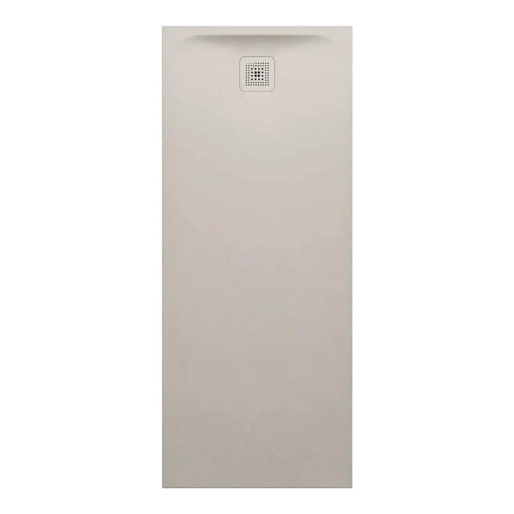 LAUFEN PRO Duschwanne, aus Verbundwerkstoff Marbond, rechteckig, Ablauf an kurzer Seite 1700 x 700 x 46 mm #H2159561860001 - 186 - Beige matt