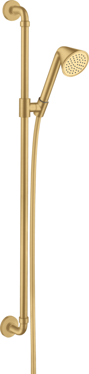 HANSGROHE AXOR Showers/Front Brauseset 0,90 m mit Handbrause 85 1jet EcoSmart #26023250 - Brushed Gold Optic