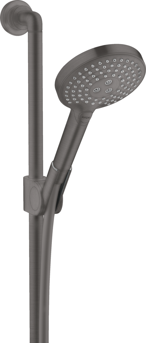HANSGROHE AXOR Citterio Brauseset 0,90 m mit Handbrause 120 3jet #27991340 - Brushed Black Chrome