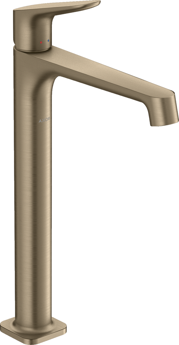 HANSGROHE AXOR Citterio M Einhebel-Waschtischmischer 250 für Aufsatzwaschtische mit Ablaufgarnitur #34127820
