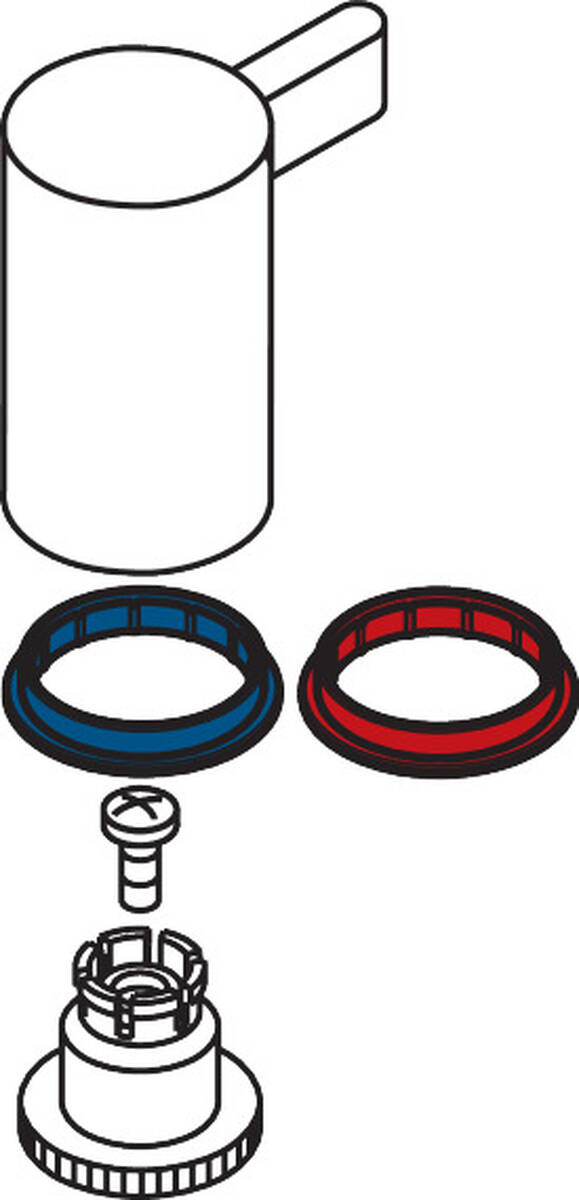 HANSGROHE Griff #35294800 - Edelstahl