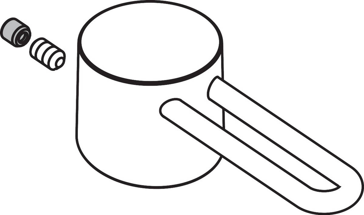 HANSGROHE Griff #38094000 - Chrom
