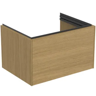 Bild von IDEAL STANDARD Conca Möbelwaschtischunterschrank 600x440mm, mit 1 Push-Open (Softclose-Einzug) Auszug #T5572Y6 - Eiche hell