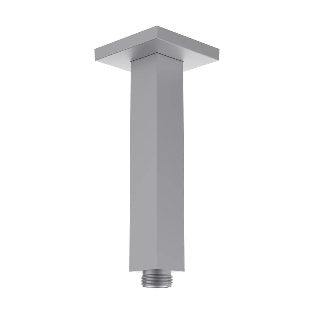 LAUFEN Brausendeckenarm, Länge 150 mm, quadratische Rosette, Nickel gebürstet #HF546027420000