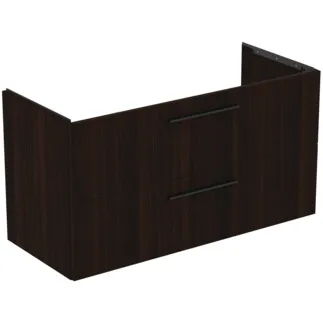 Bild von IDEAL STANDARD i.life B Möbelwaschtischunterschrank 1200x505mm, mit 2 Softclose Auszügen #T5586NW - Coffee Oak