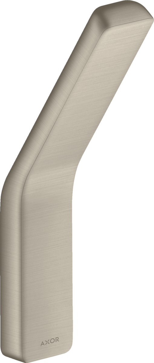 HANSGROHE AXOR Universal Softsquare Handtuchhaken #42801820 - Brushed Nickel