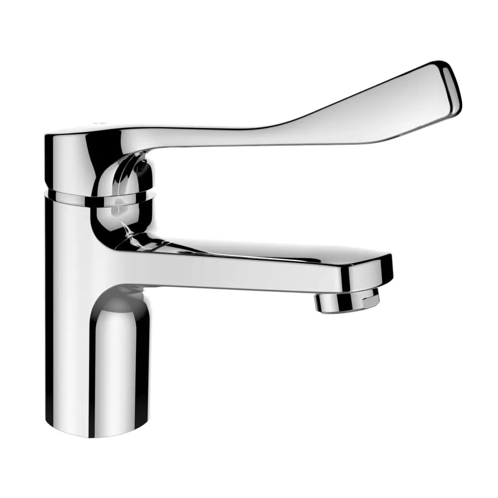 LAUFEN CITYPRO LIBERTY Waschtischmischer Liberty, Ausladung 140 mm, Festauslauf, ohne Ablaufventil, Chrom #HF500904100094