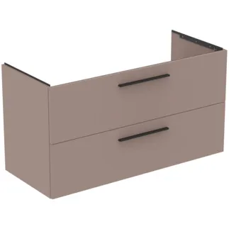 Bild von IDEAL STANDARD i.life B Möbelwaschtischunterschrank 1200x505mm, mit 2 Softclose Auszügen #T5587NH - Greige