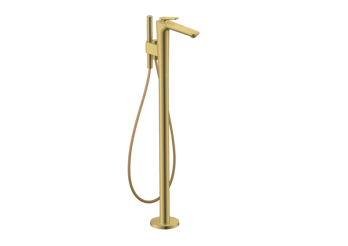 Bild von HANSGROHE AXOR Citterio C Einhebel-Wannenmischer bodenstehend #49440990 - Polished Gold Optic