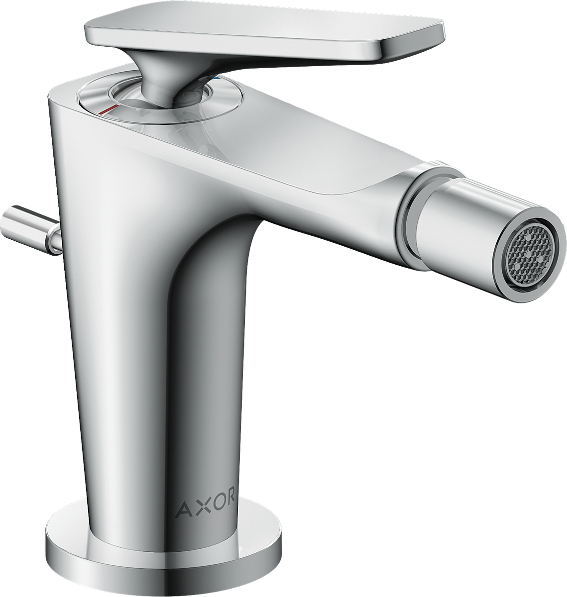 Bild von HANSGROHE AXOR Citterio C Einhebel-Bidetmischer mit Zugstangen-Ablaufgarnitur #49210000 - Chrom