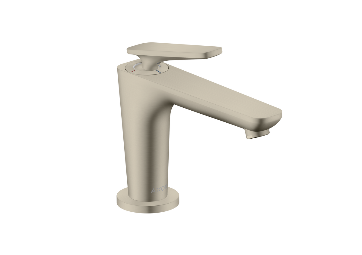 Bild von HANSGROHE AXOR Citterio C Einhebel-Waschtischmischer 90 mit CoolStart für Handwaschbecken und Ablaufgarnitur #49020820 - Brushed Nickel