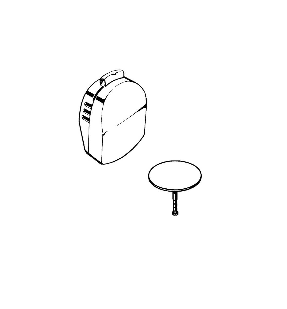 Bild von HANSGROHE Exafill Fertigset Wanneneinlauf, Ablauf- und Überlaufgarnitur Plus #58128800 - Edelstahl Optic