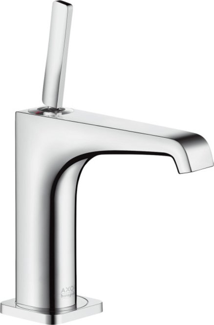 Bild von HANSGROHE AXOR Citterio E Einhebel-Waschtischmischer 130 mit Pingriff und Ablaufgarnitur #36101000 - Chrom