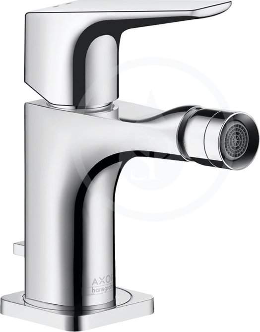 Bild von HANSGROHE AXOR Citterio E Einhebel-Bidetmischer mit Hebelgriff und Zugstangen-Ablaufgarnitur #36121000 - Chrom