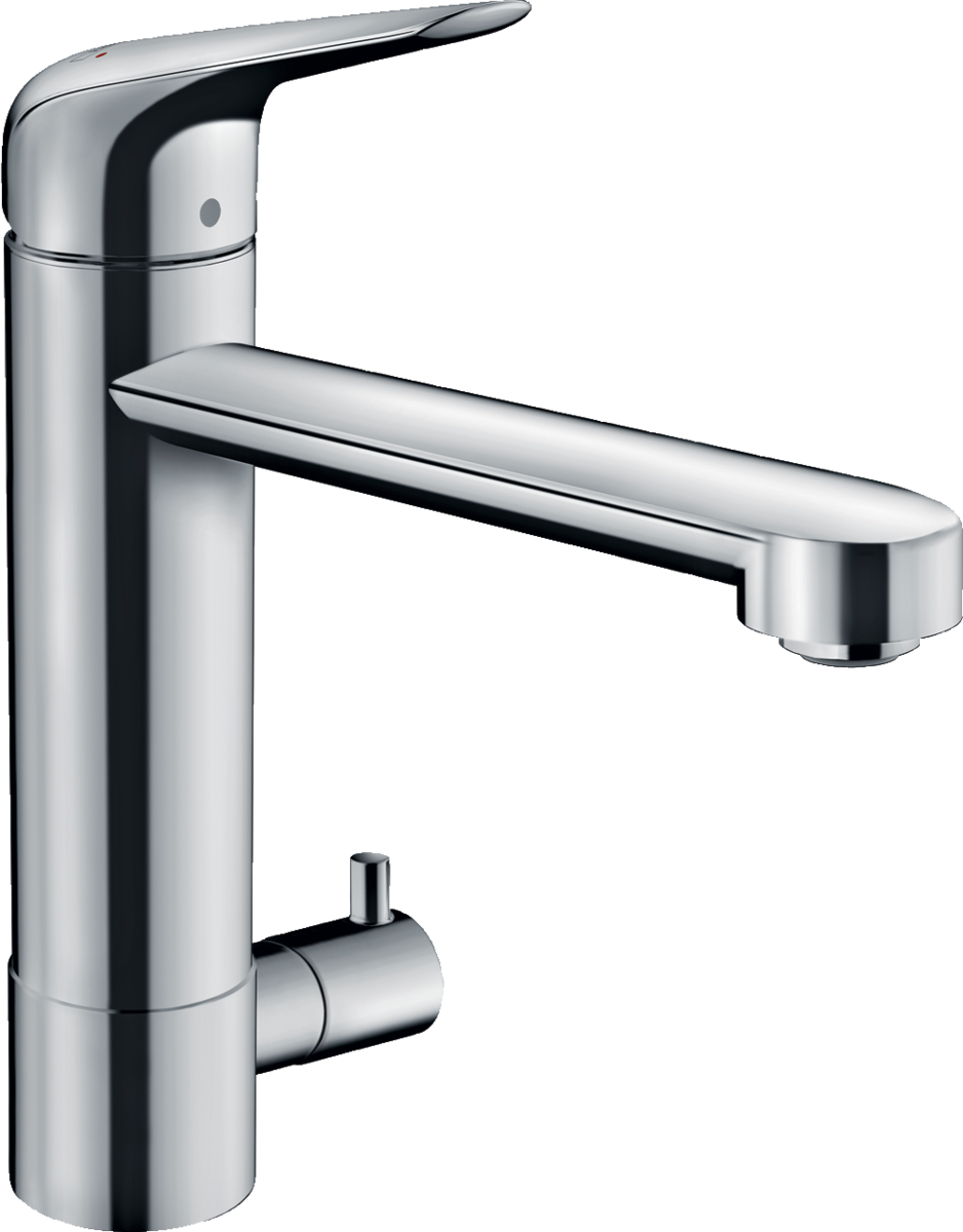 HANSGROHE Focus M42 Einhebel-Küchenmischer 180, Geräteabsperrventil, 1jet #71813000