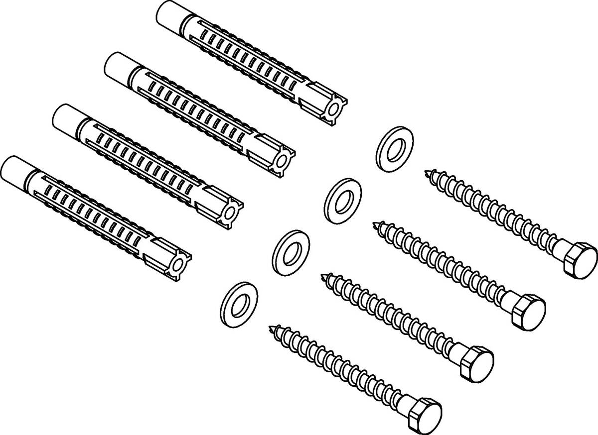 Bild von HANSGROHE Befestigungsteile #98716000