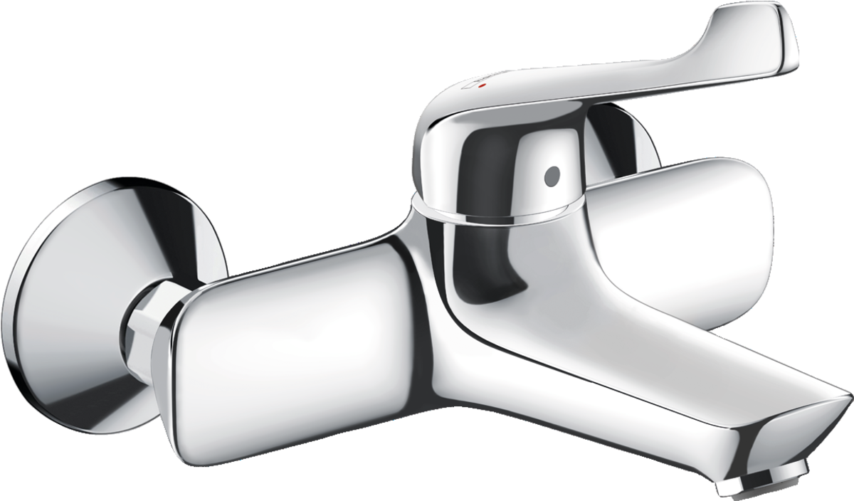 HANSGROHE Novus Einhebel-Waschtischmischer Aufputz mit extra langem Comfortgriff 11,8 cm #71923000
