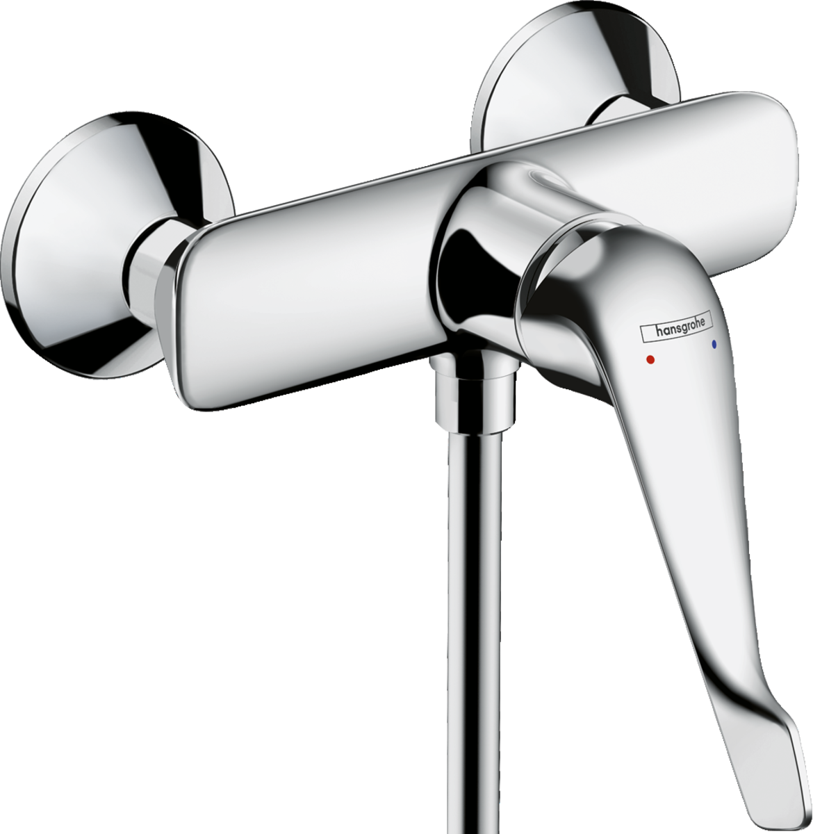 HANSGROHE Novus Einhebel-Brausemischer Aufputz mit extra langem Comfortgriff 11,8 cm #71926000