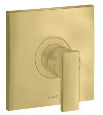 Bild von HANSGROHE AXOR Citterio Einhebel-Brausemischer Unterputz mit Hebelgriff #39655950 - Brushed Brass