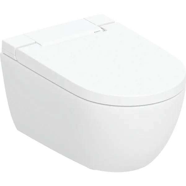 Bild von GEBERIT AquaClean Alba WC-Komplettanlage Wand-WC #146.350.01.1 - WC-Keramik: weiß / KeraTect Designabdeckung: weiß