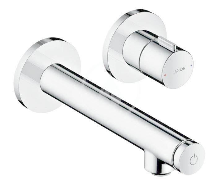 Bild von HANSGROHE AXOR Uno Waschtischmischer Unterputz für Wandmontage Select mit Auslauf 158 mm #45112000 - Chrom