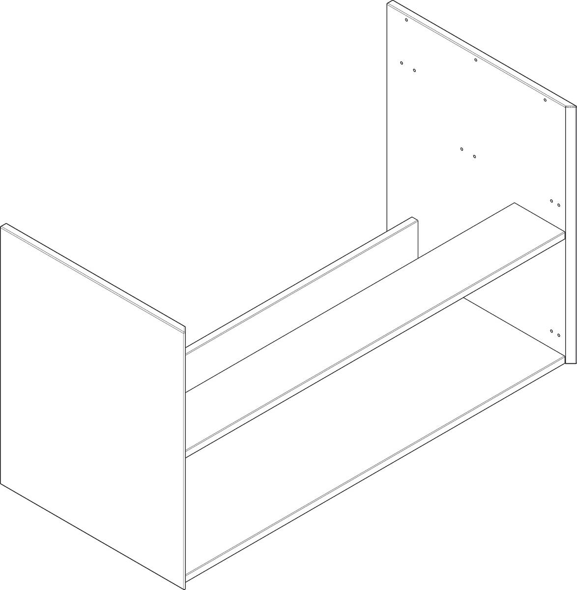 HANSGROHE Möbelkorpus #87633000
