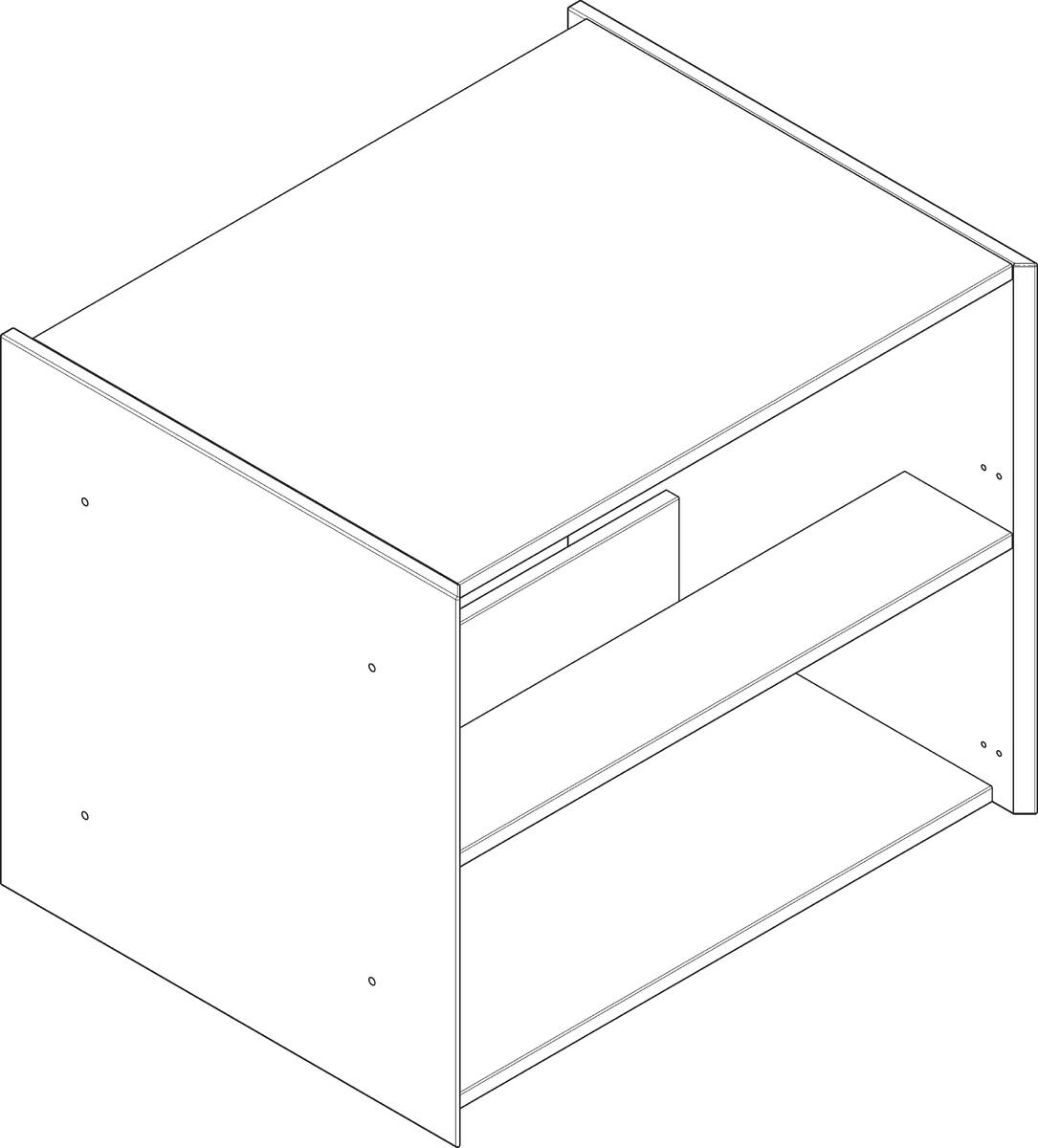 Bild von HANSGROHE Möbelkorpus #87670000