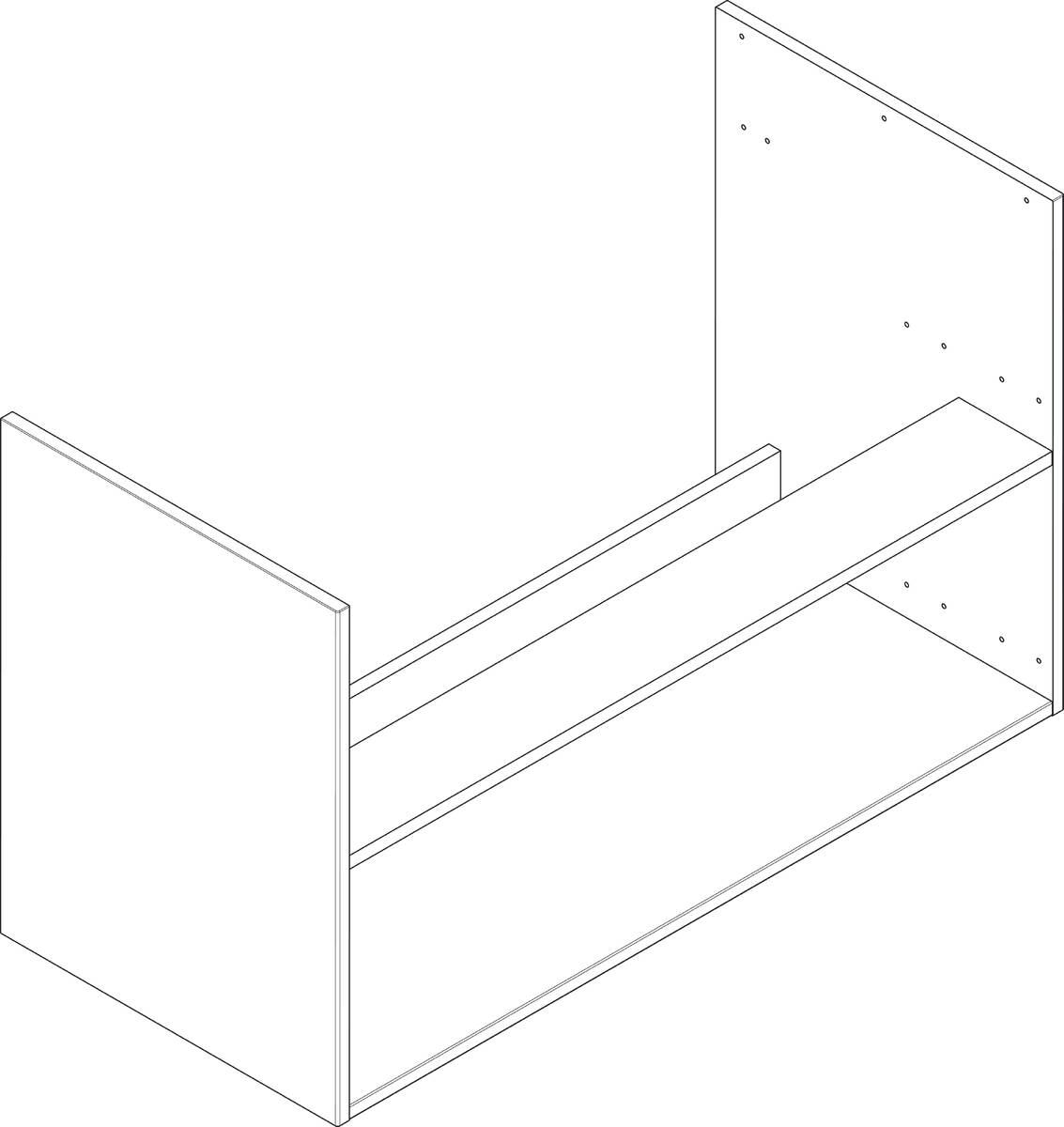 HANSGROHE Möbelkorpus #87249000