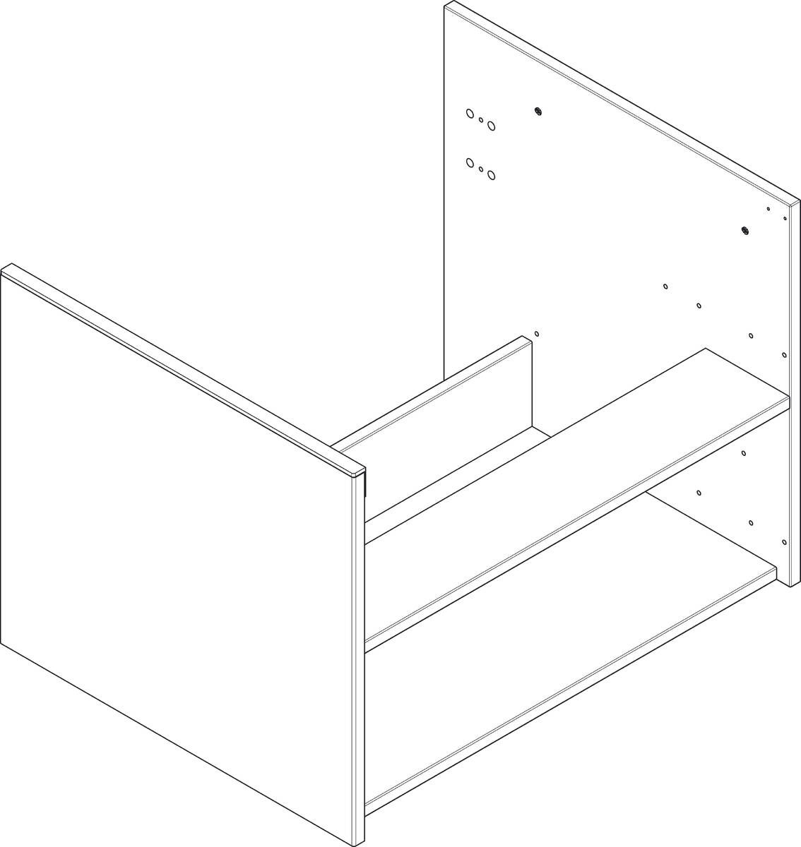 Bild von HANSGROHE Möbelkorpus #87380000