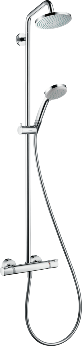 Bild von HANSGROHE Croma Showerpipe 160 1jet mit Thermostat #27135000