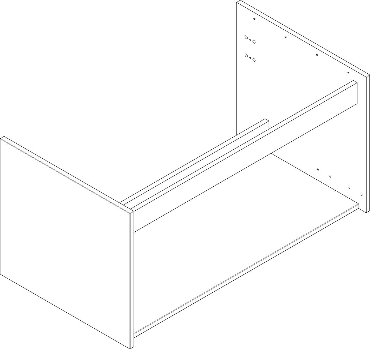 Bild von HANSGROHE Möbelkorpus #87277000