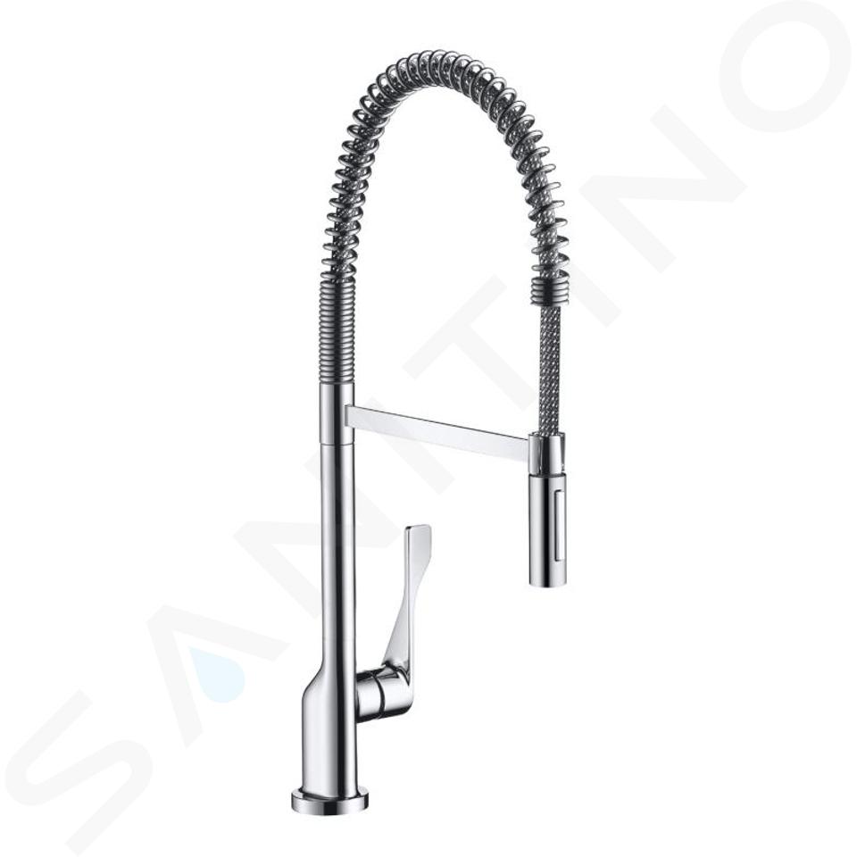 Bild von HANSGROHE AXOR Citterio Einhebel-Küchenmischer 230 Semi-Pro #39840000 - Chrom