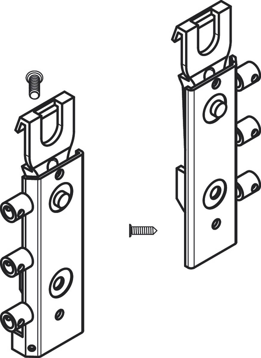 Bild von HANSGROHE Montagesatz #87145000