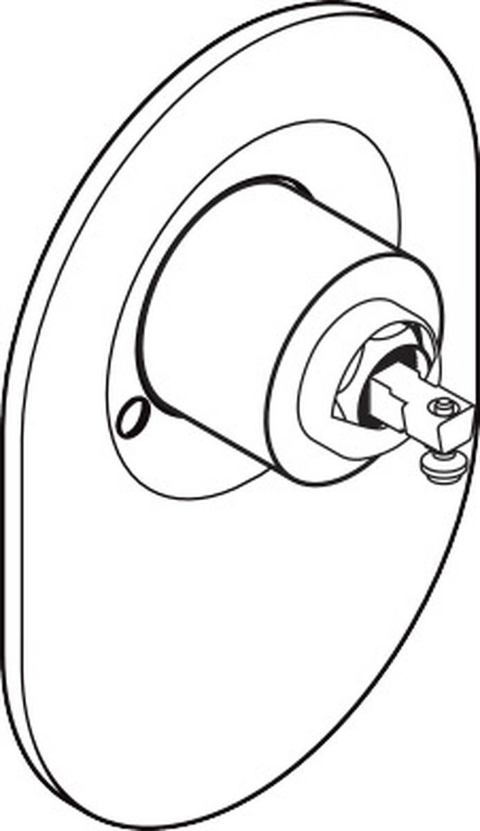 HANSGROHE Umrüstset von Kugelkartusche auf M3 Kartusche für Brausenmischer Unterputz #96384800