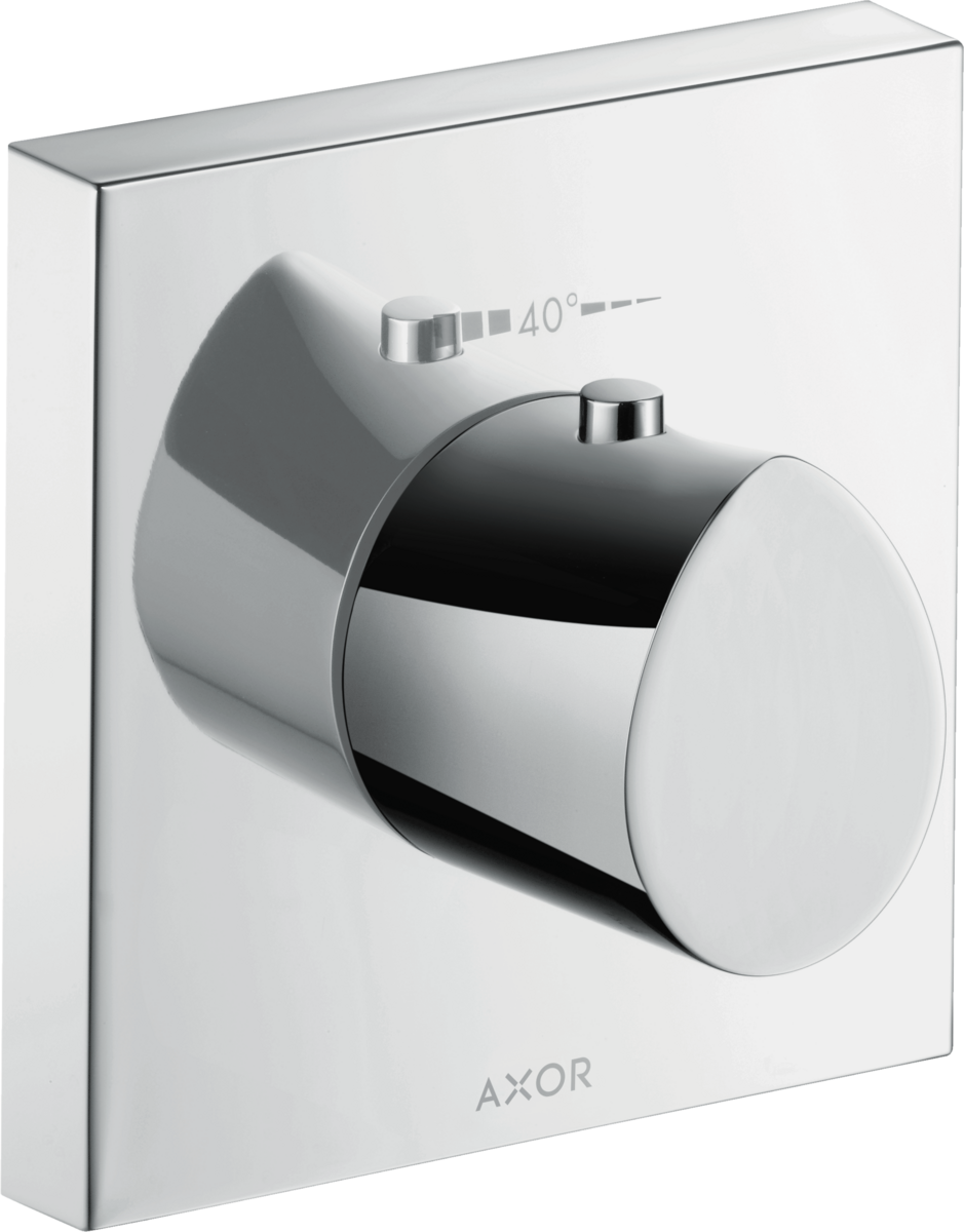 Bild von HANSGROHE AXOR Starck Organic Thermostat HighFlow 120/120 Unterputz #12712000 - Chrom