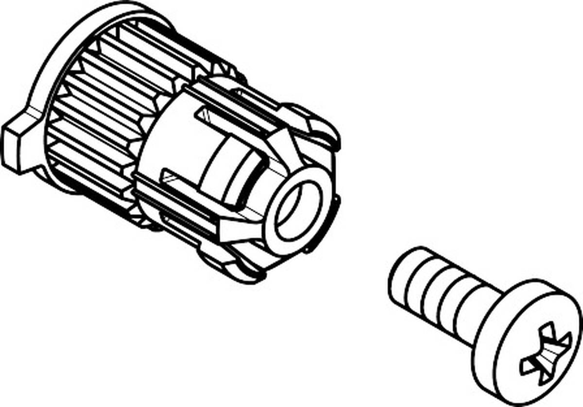 Bild von HANSGROHE Schnappeinsatz mit Schraube #92136000