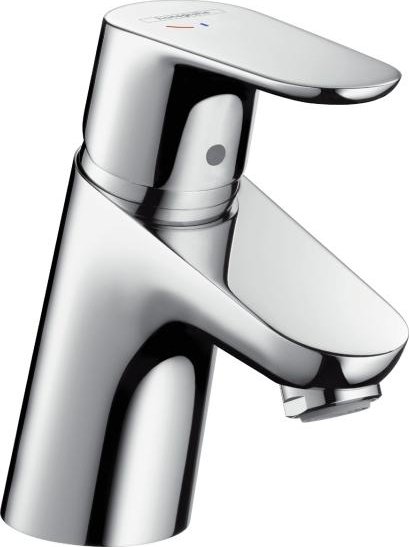 Bild von HANSGROHE Focus Einhebel-Waschtischmischer 70 CoolStart mit Zugstangen-Ablaufgarnitur #31539000 - Chrom