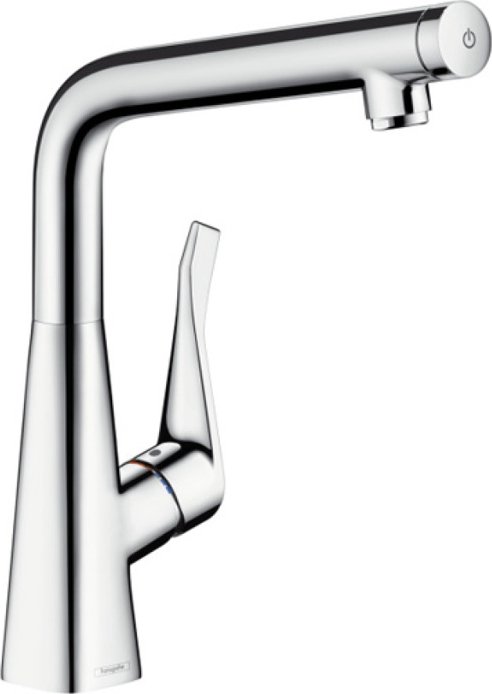 Bild von HANSGROHE Metris Select M71 Einhebel-Küchenmischer 320, 1jet #14883800 - Edelstahl Finish