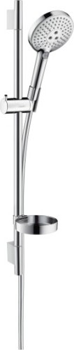 Bild von HANSGROHE Raindance Select S Brauseset 120 3jet mit Brausestange 65 cm und Seifenschale #26630000 - Chrom