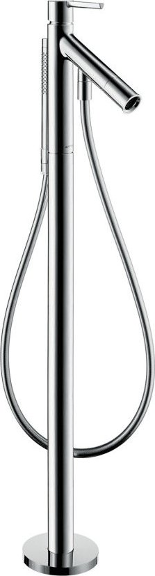 Bild von HANSGROHE AXOR Starck Einhebel-Wannenmischer bodenstehend mit Pingriff #10456000 - Chrom