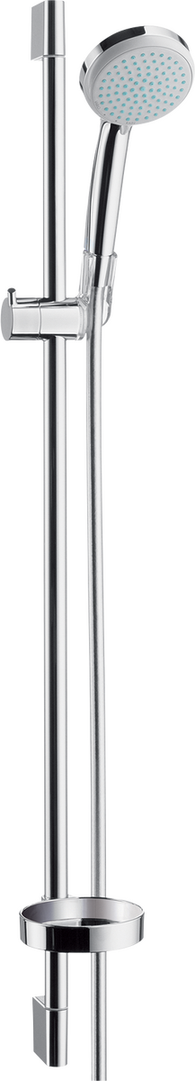 HANSGROHE Croma 100 Brauseset Vario mit Brausestange 90 cm und Seifenschale #27771000 - Chrom