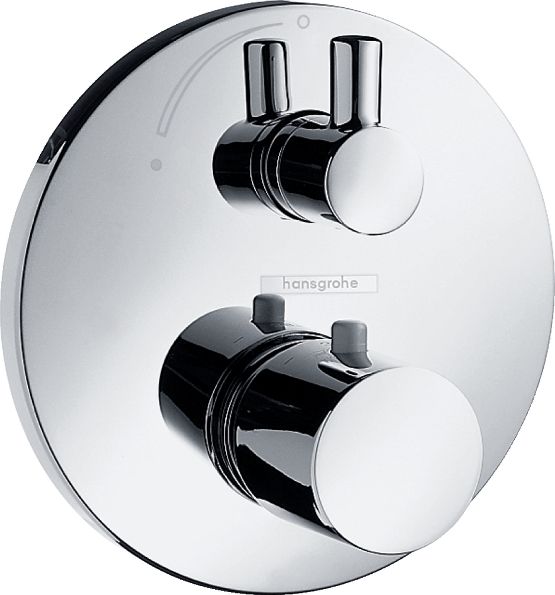 Picture of HANSGROHE Ecostat S flush-mounted thermostat with shut-off valve #15701000