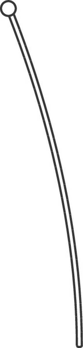 HANSGROHE Zugstange kpl. #92620090 - Chrom/Gold Optic