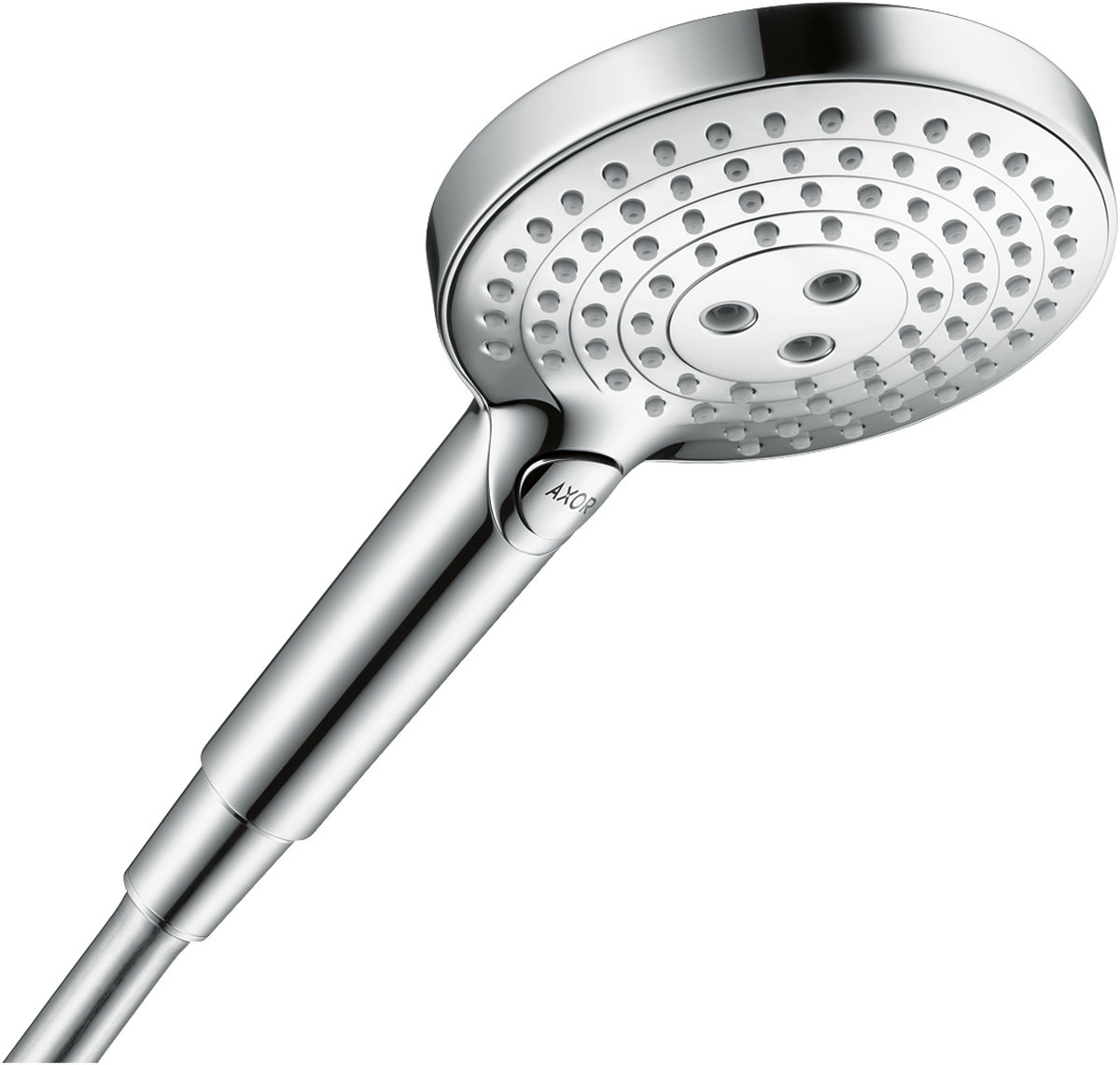 Bild von HANSGROHE AXOR SHOWERSOLUTIONS Handbrause 120 3jet 26050800 Edelstahl Optik