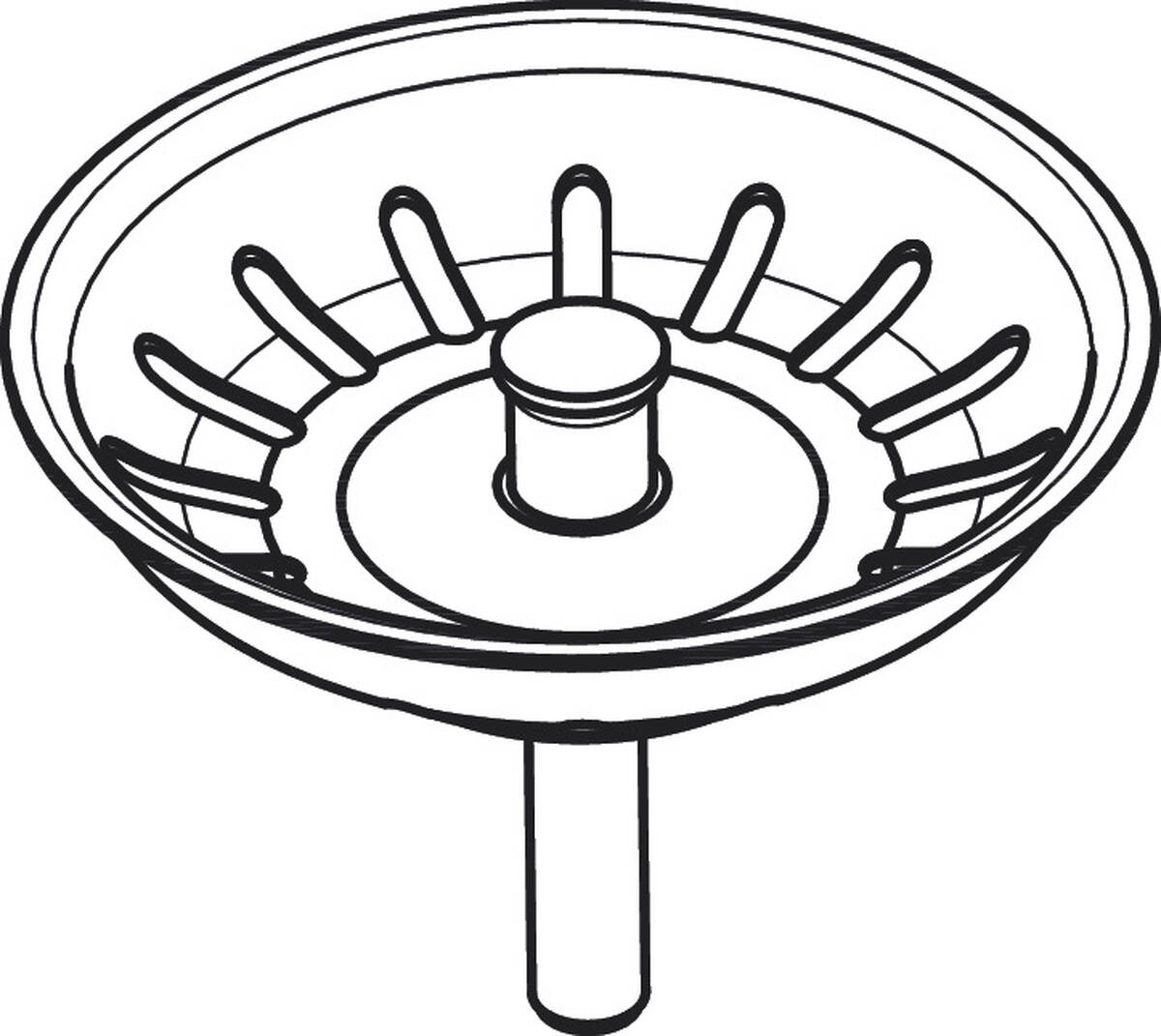 HANSGROHE Stopfen #93471800 - Edelstahl Optic