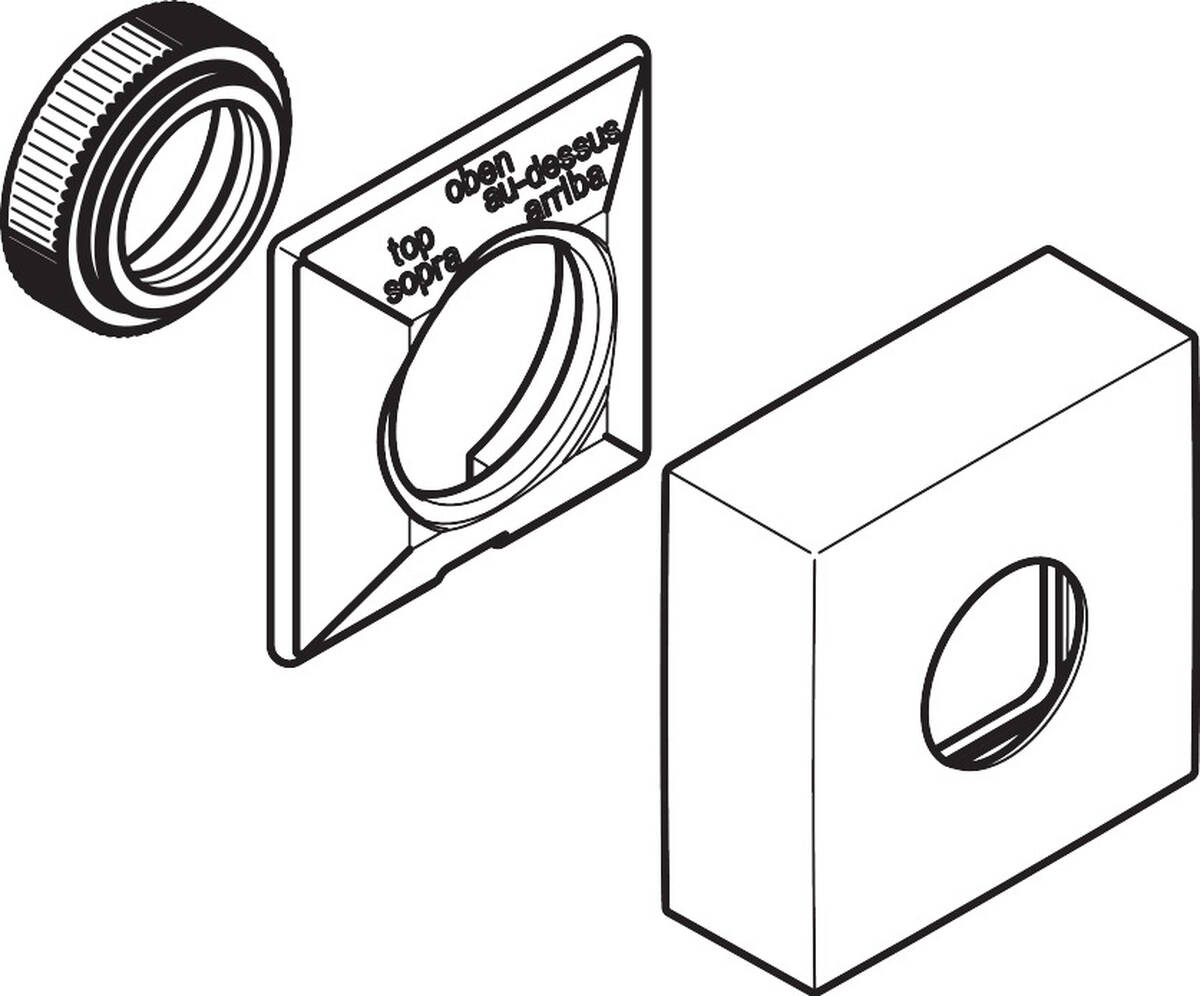 Bild von HANSGROHE Rosette #93077340