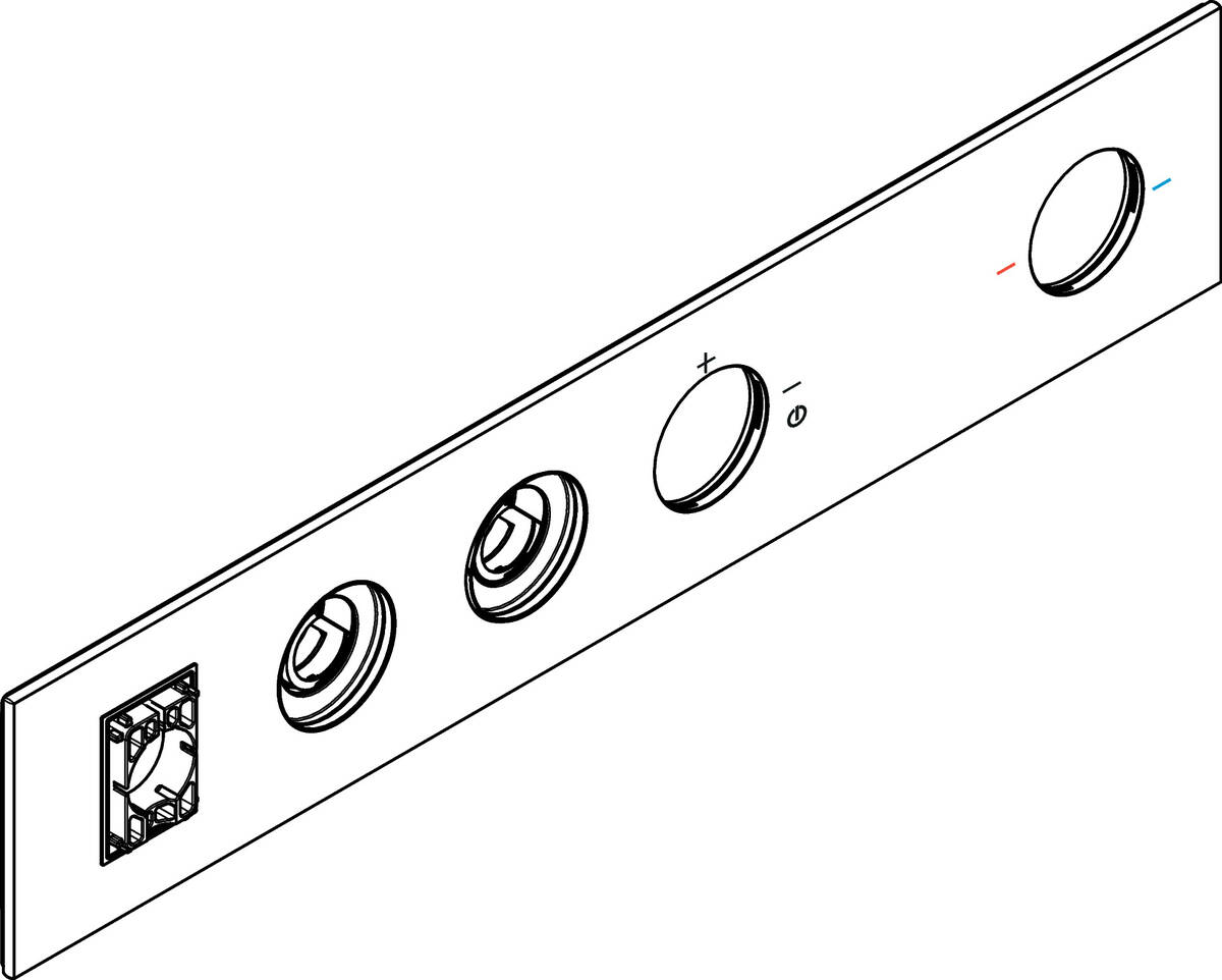 Bild von HANSGROHE Abdeckung #93322140