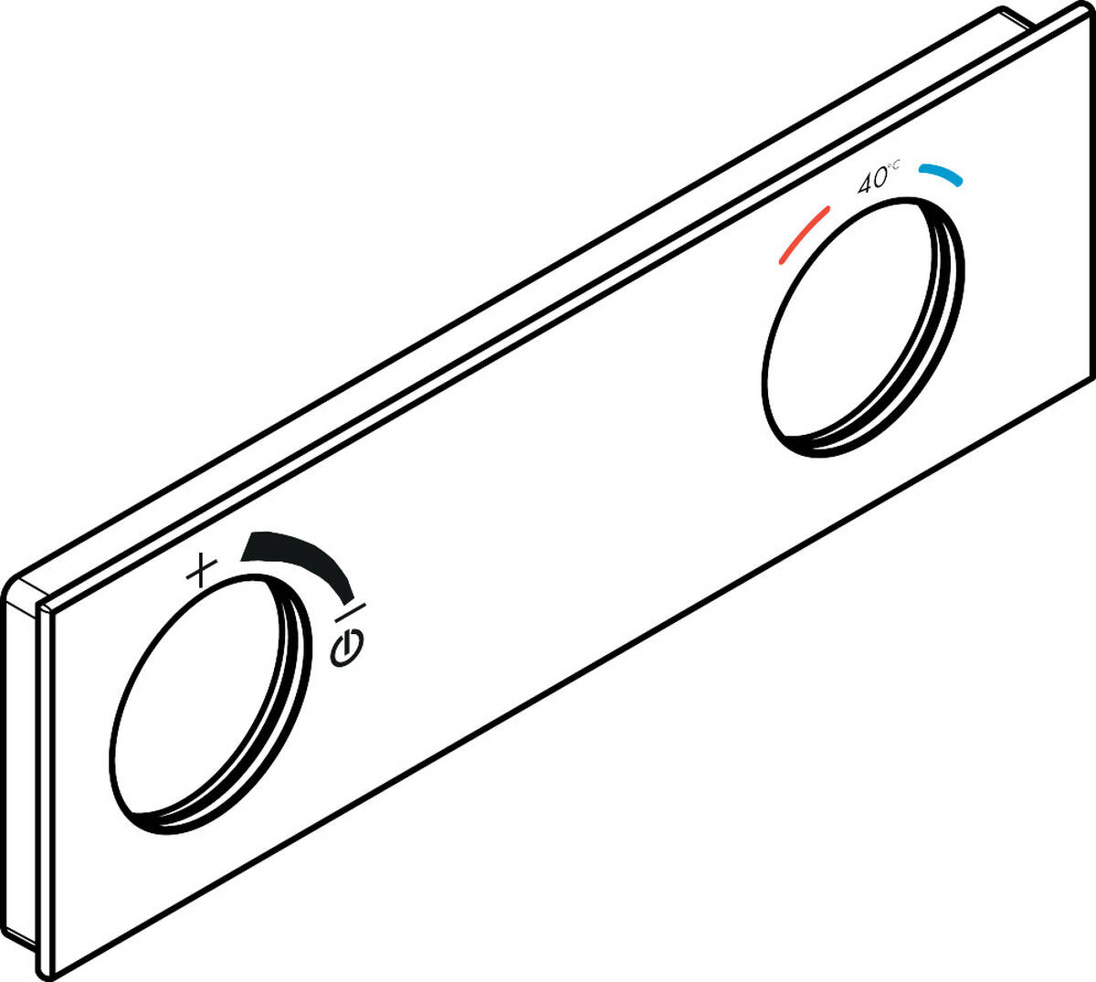 Bild von HANSGROHE Abdeckung #93105450