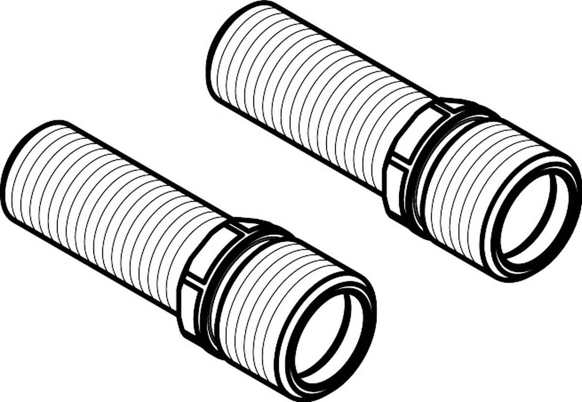 Bild von HANSGROHE Anschlußnippel-Set #93231000