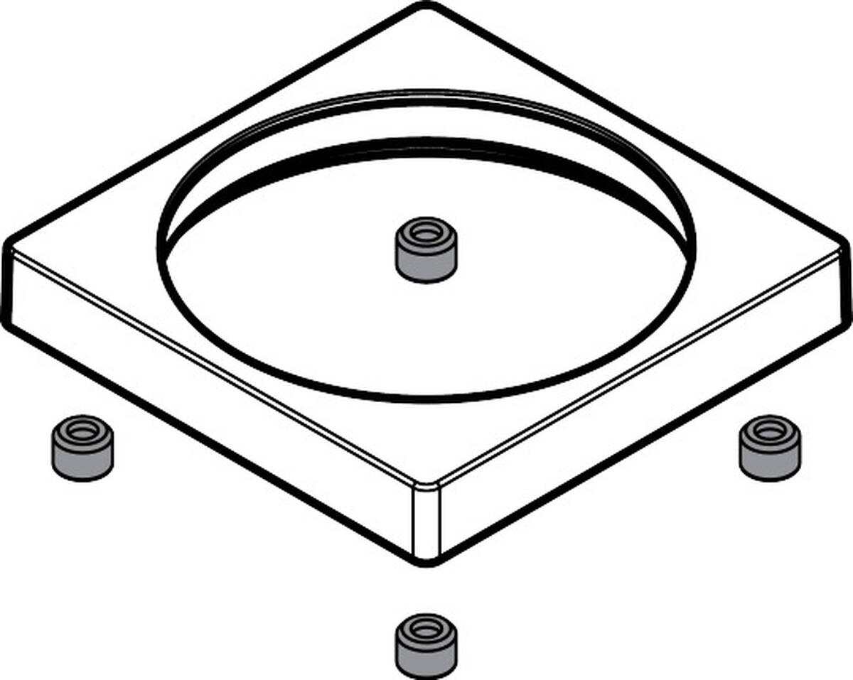 Bild von HANSGROHE Rosette für Brausehalter #93154000